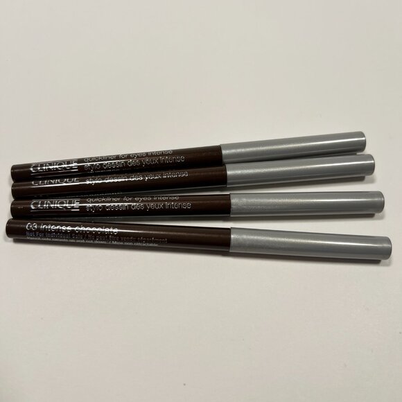 Clinique Quickliner for Eyes Shade 03 Intense Chocolate Eyeliner Sample Mini Lot - Picture 1 of 4